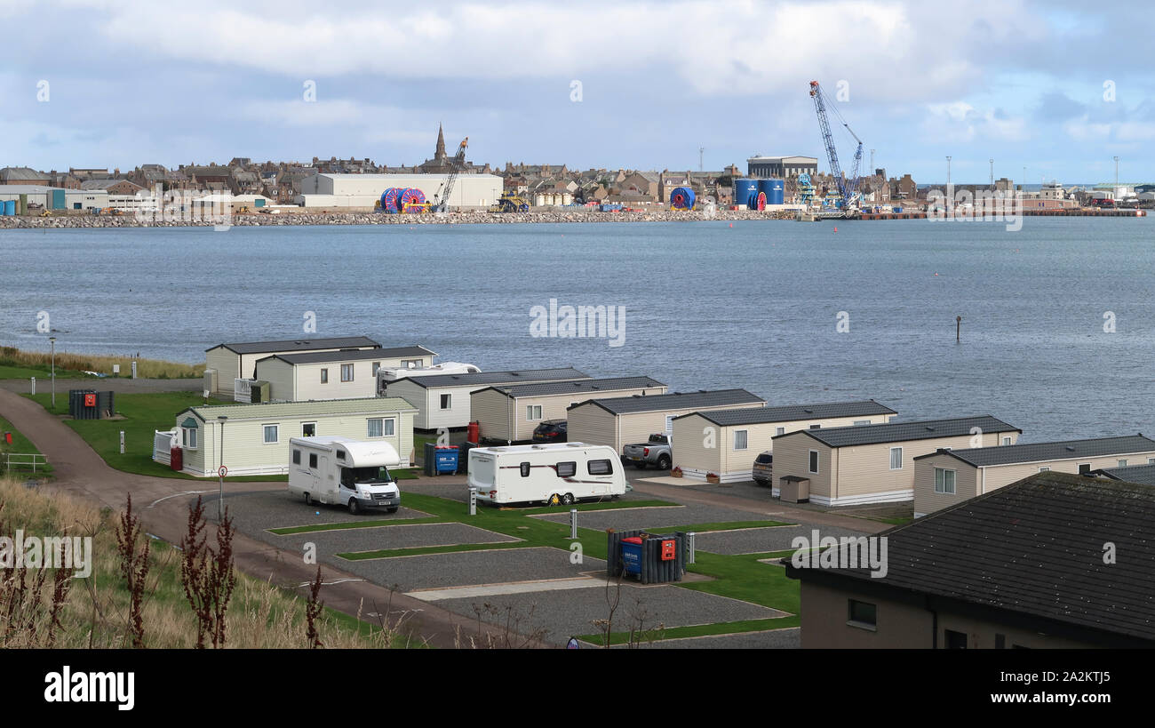 Port de Peterhead Banque D'Images