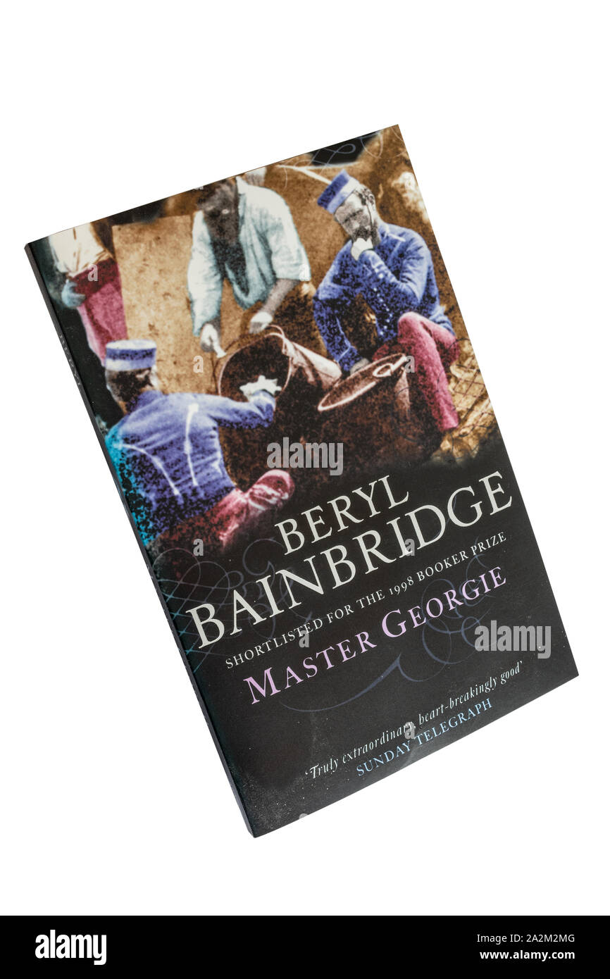 Georgie maître livre de poche, un roman historique de la romancière anglaise Beryl Bainbridge Banque D'Images
