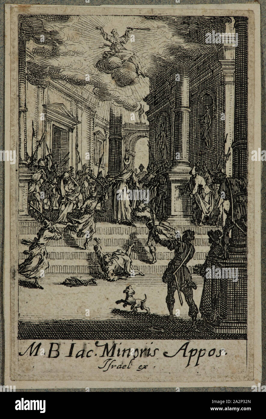 Martyre de saint jacques le mineur Banque de photographies et d’images