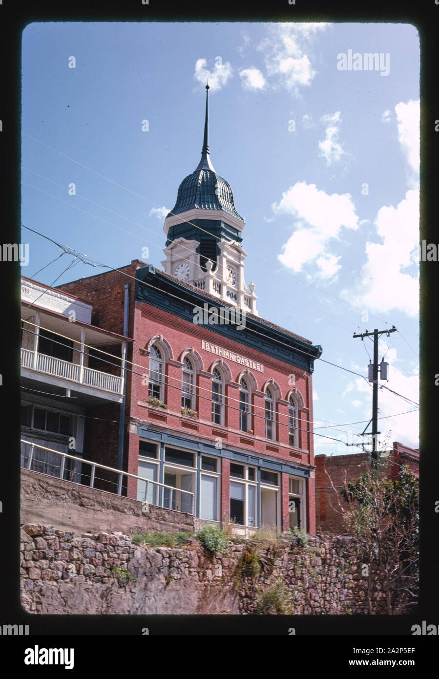 Pythian Castle (1902), Bisbee, Arizona Banque D'Images