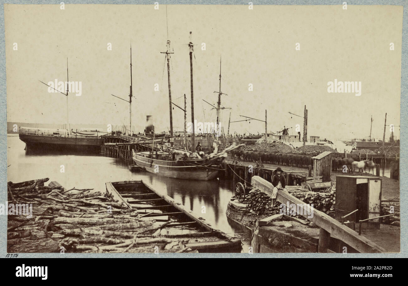 Quai du quartier-maître, Alexandria, VA Banque D'Images