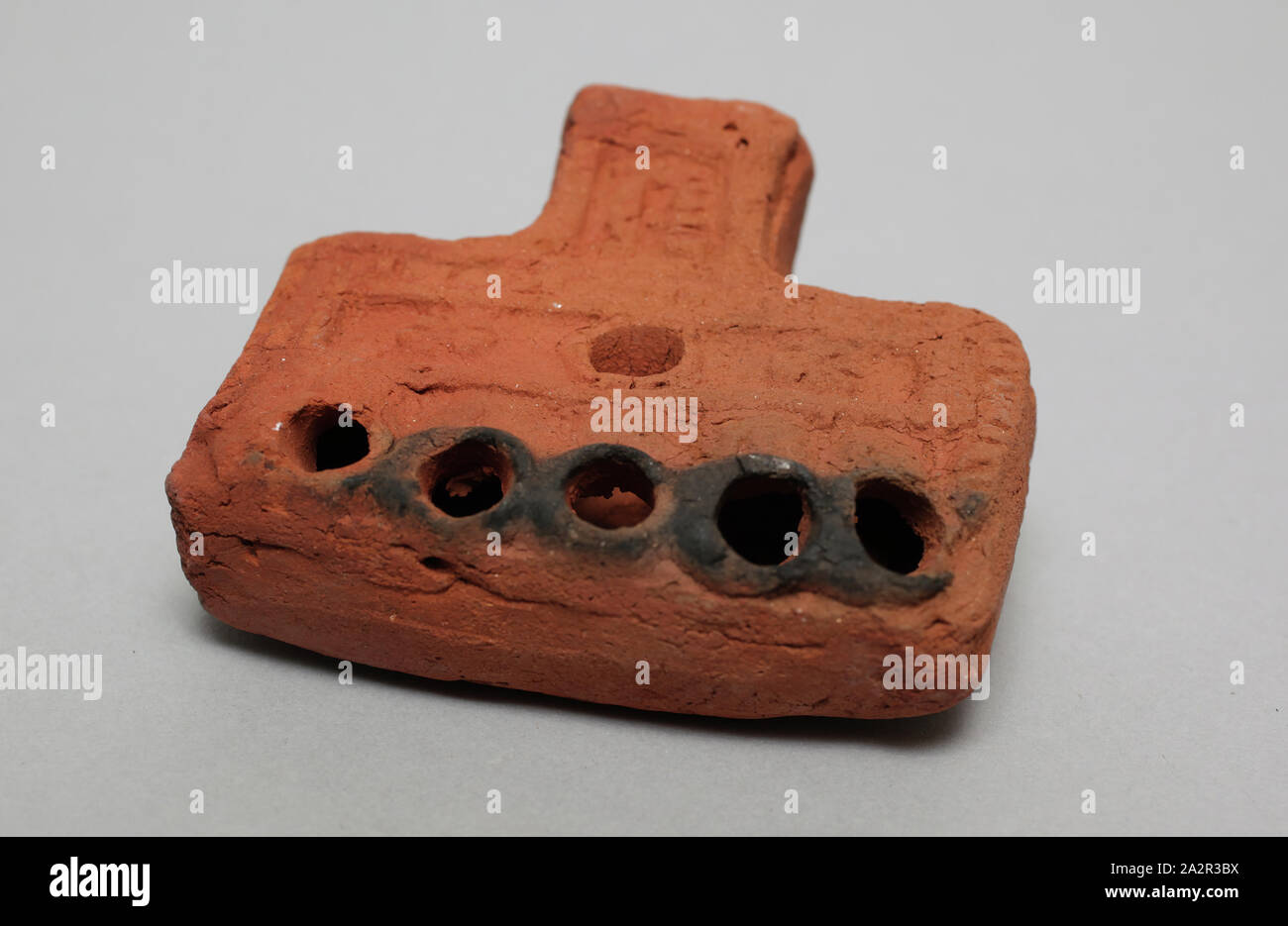 Roman, lampe multi-wick, 3ème/4ème siècle ap. Banque D'Images