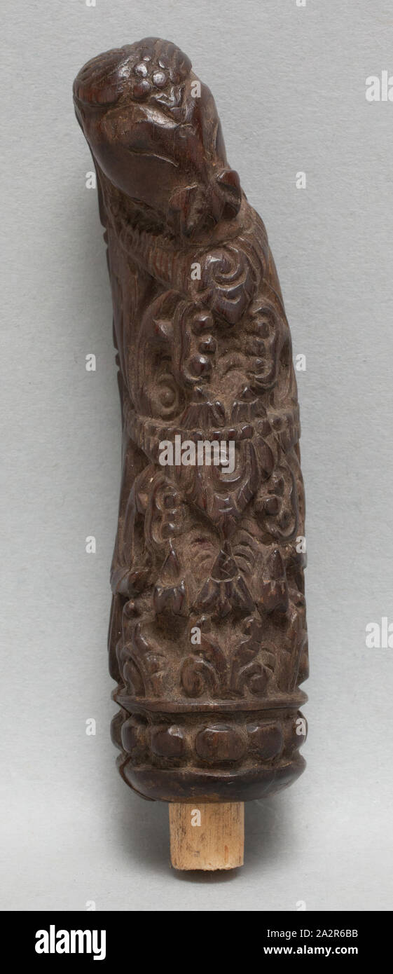 L'île de Sunda moindre, l'indonésien, le bétel Pilon, 19e siècle, le bois, la hauteur (sans pion) : 3 1/4 in Banque D'Images