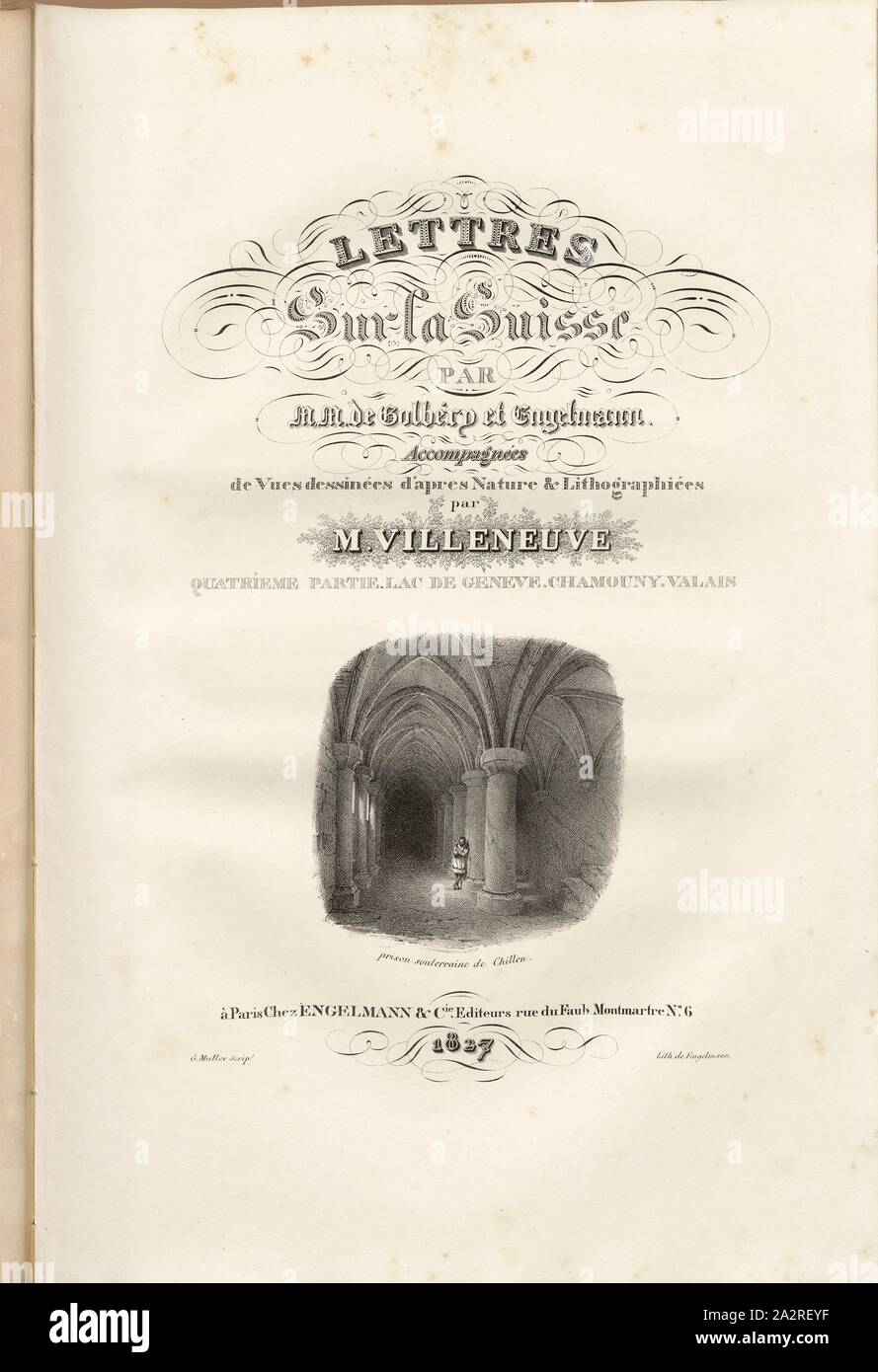 1827 Lithograph Paris Banque D Image Et Photos Alamy