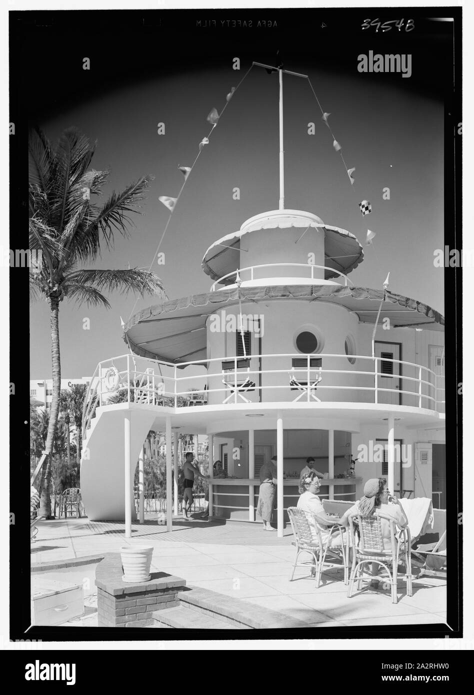 Hotel Raleigh, Collins Ave., Miami Beach, Floride. Banque D'Images