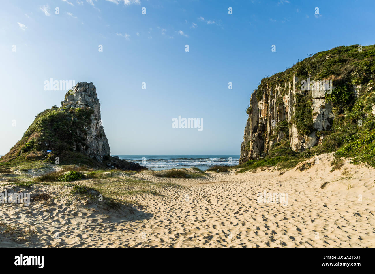 Guarita Park, est une unité de conservation du Brésil situé dans le sud du pays, dans l'État de Rio Grande do Sul, dans la municipalité de Torres Banque D'Images