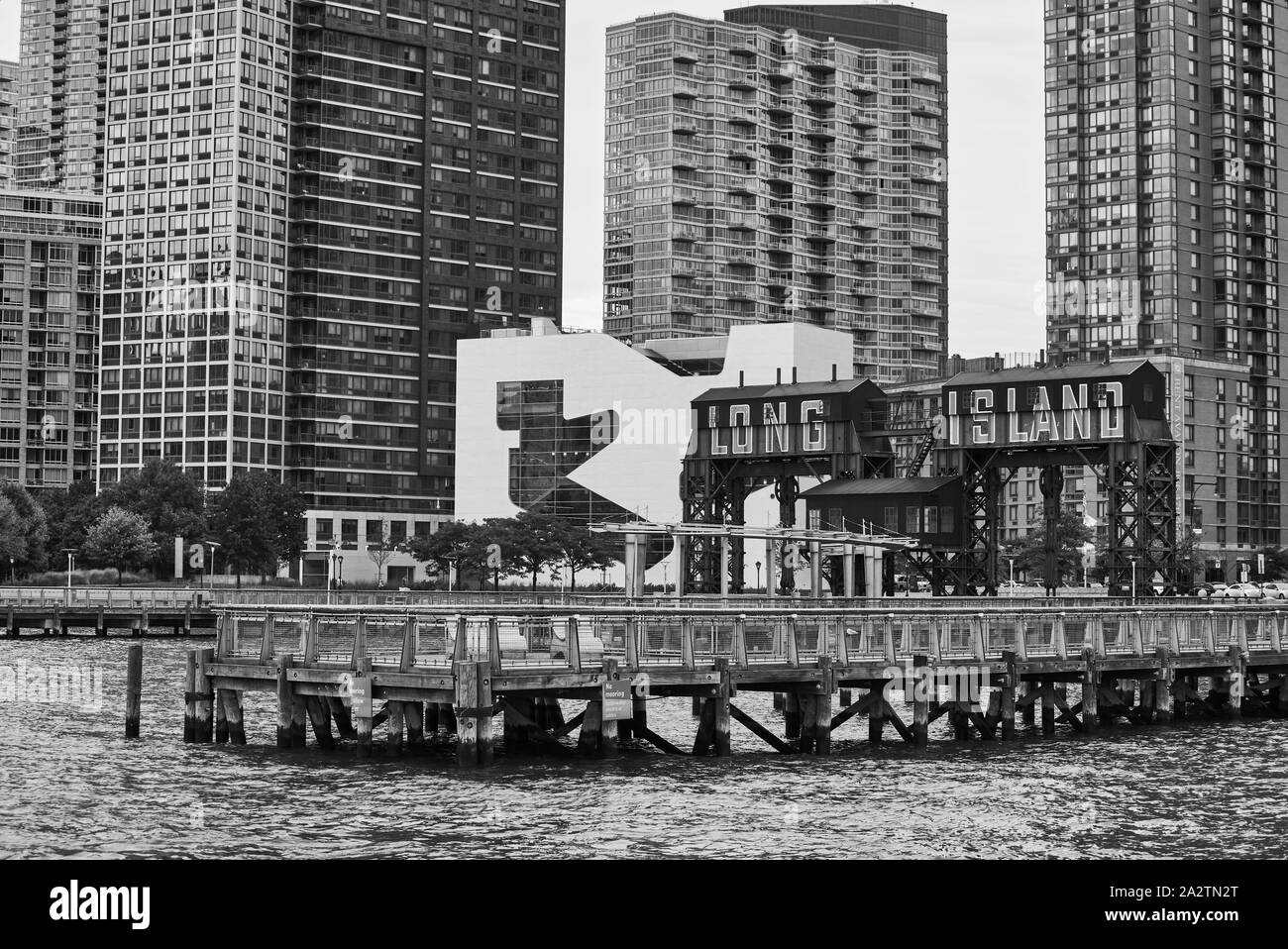 Hunters Point bibliothèque communautaire, conçu par Steven Holl Architects Banque D'Images