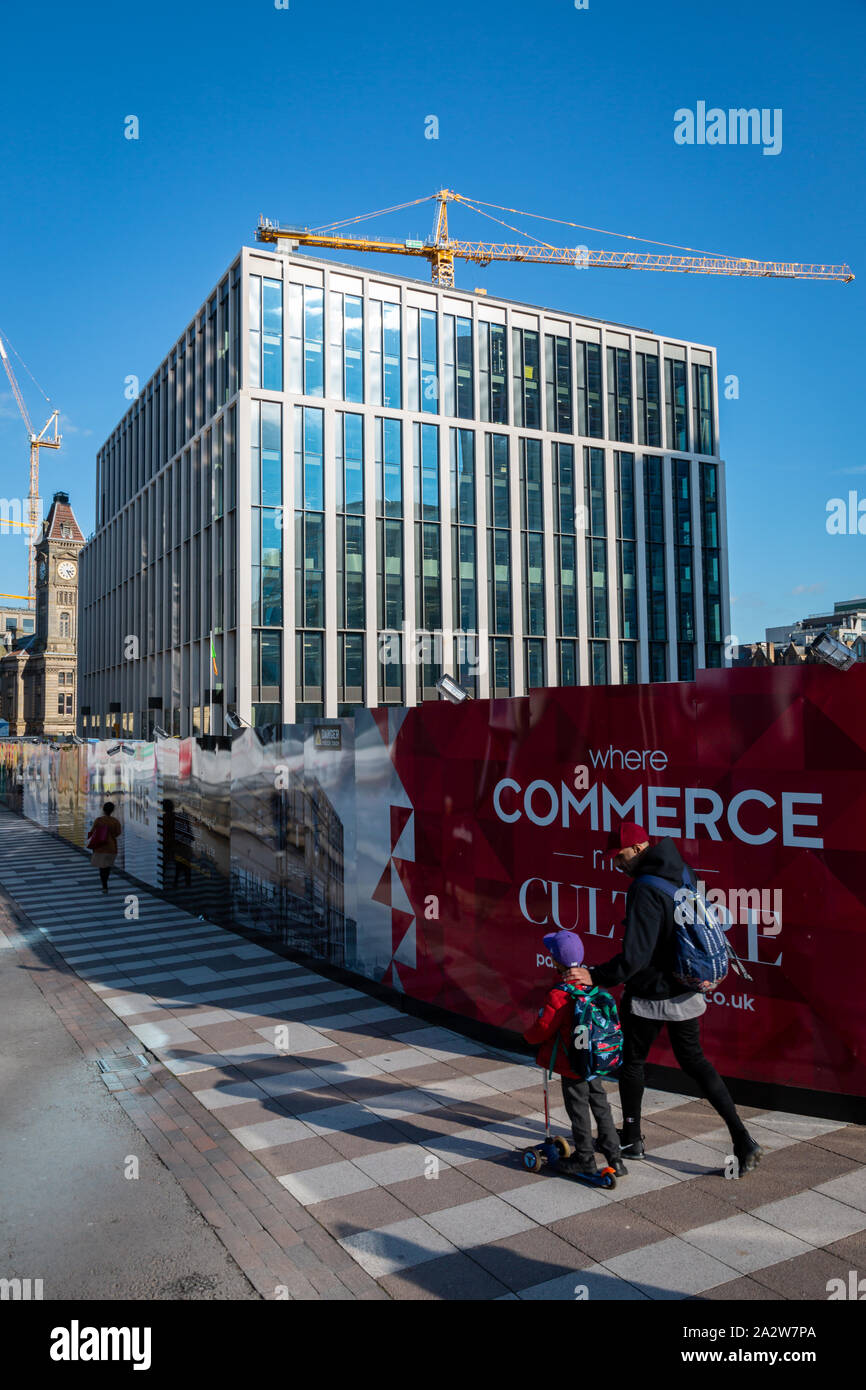 Réaménagement du centre-ville de Birmingham, Octobre 2019 Banque D'Images