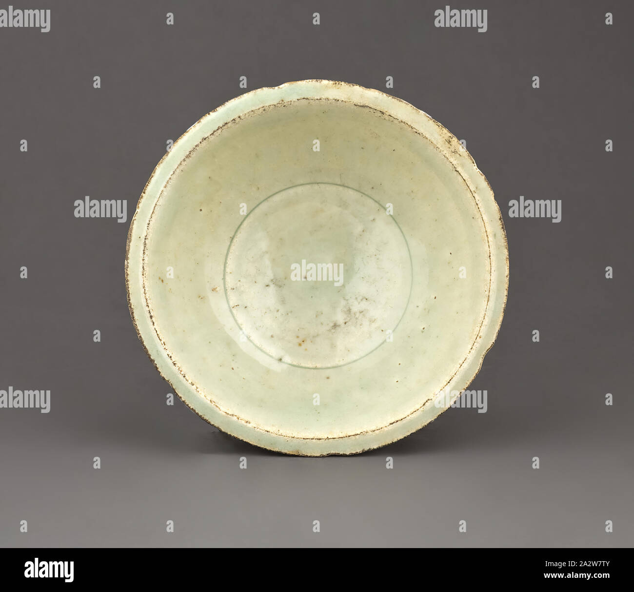 Tasse, glaçure blanche, 1 h, 4-3/4 d, Asian Art Banque D'Images