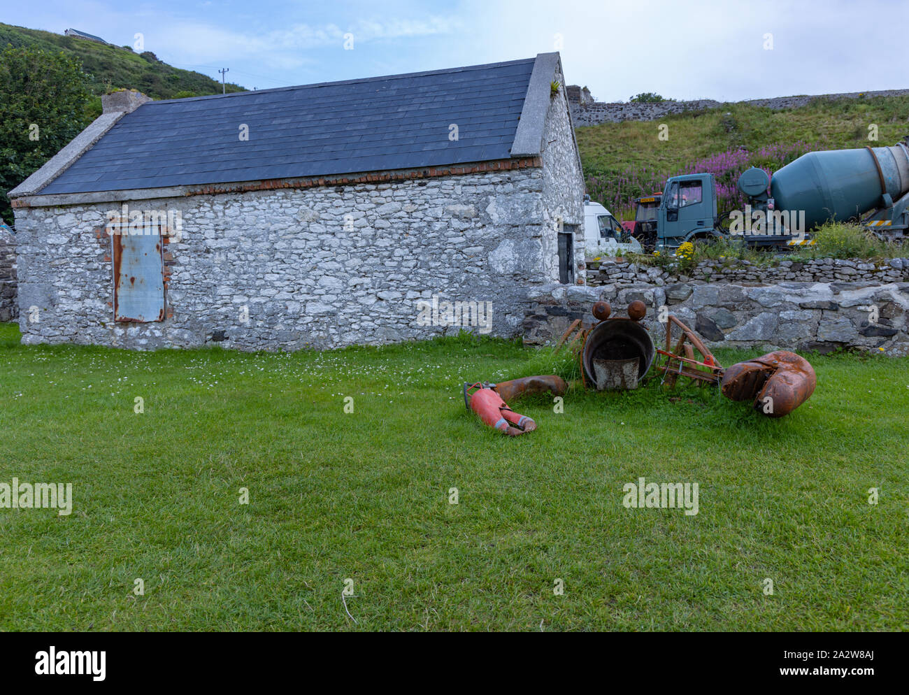 L’île de Rathlin Banque D'Images