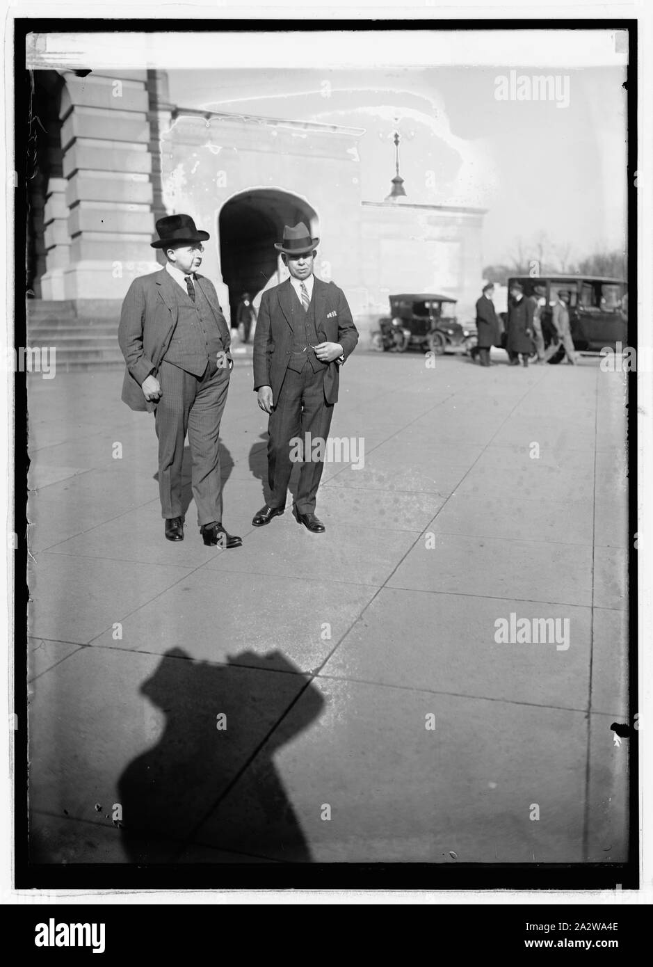 Carl R. rép. Chindblom de malade. et M. Grant Rép. de Hudson, Mich., 12/9/24 Banque D'Images