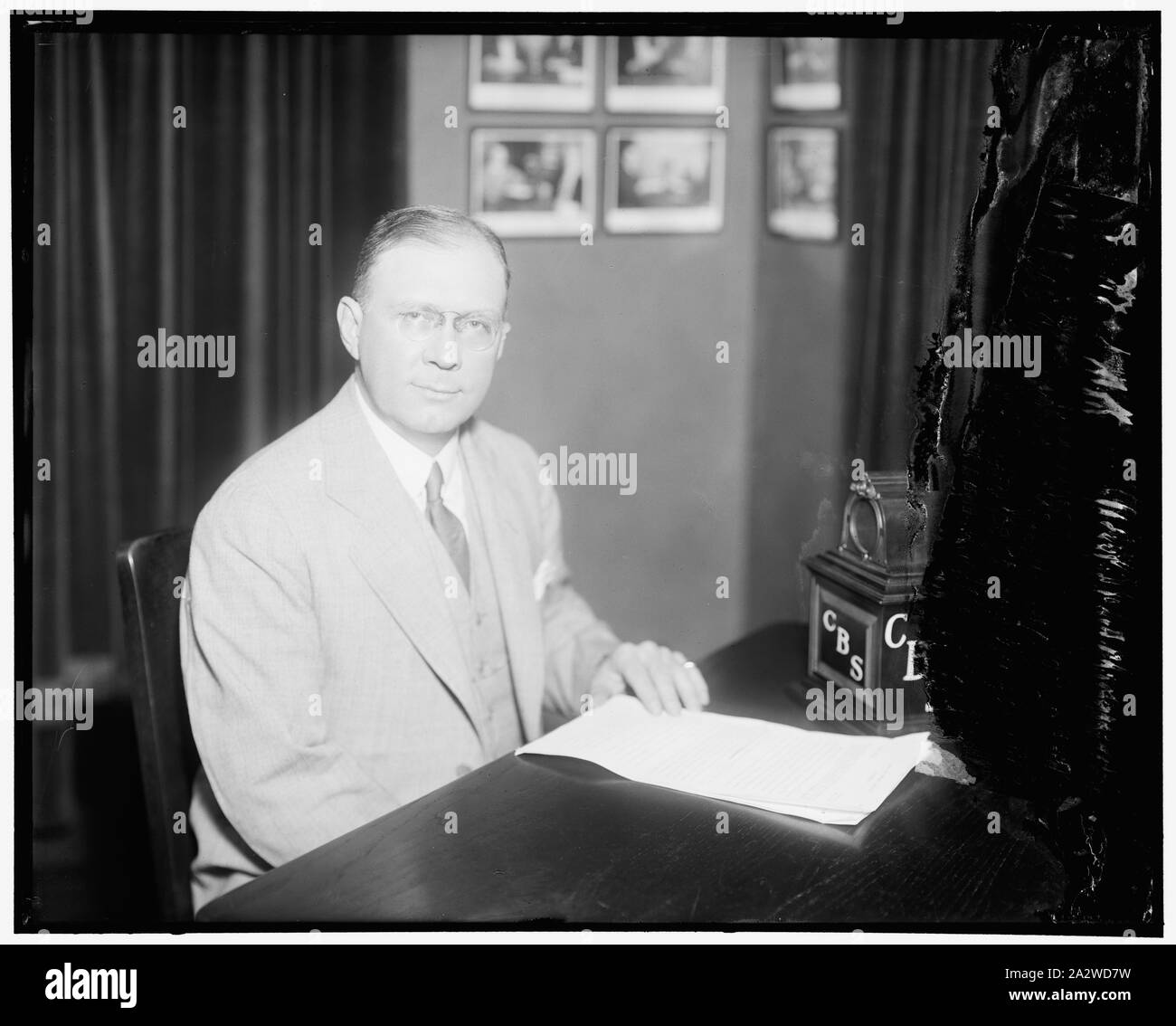 Rempl. Langford, CBS Banque D'Images