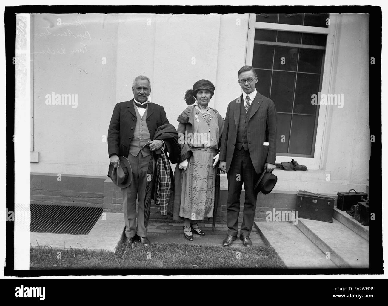 W.H. rép. Newton & M. et Mme Thomas Richmond de l'Inde du Sud, 5/18/25 Banque D'Images