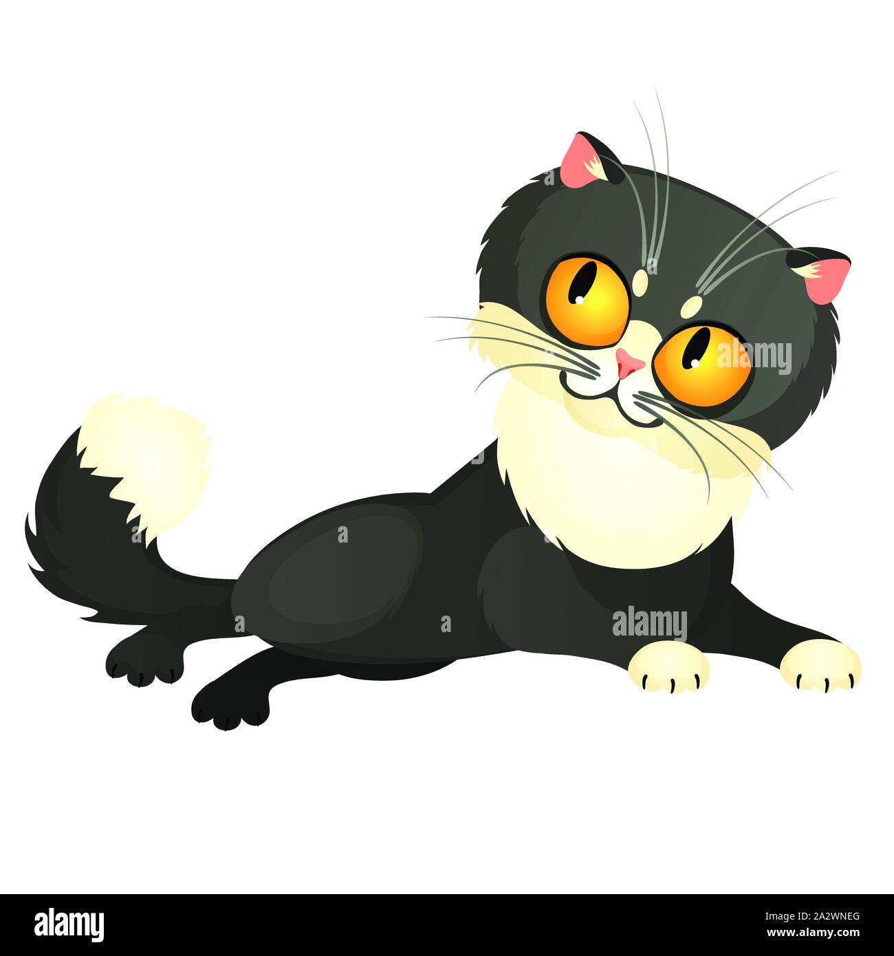 Chat Gris Anime Delicat Avec Yeux Jaunes Isoles Sur Fond Blanc Illustration De Gros Plan De Dessin Anime Vectoriel Image Vectorielle Stock Alamy Chat Gris Anime Delicat Avec Yeux Jaunes Isoles Sur Fond Blanc Illustration De Gros Plan De Dessin Anime Vectoriel Image Vectorielle Stock Alamy