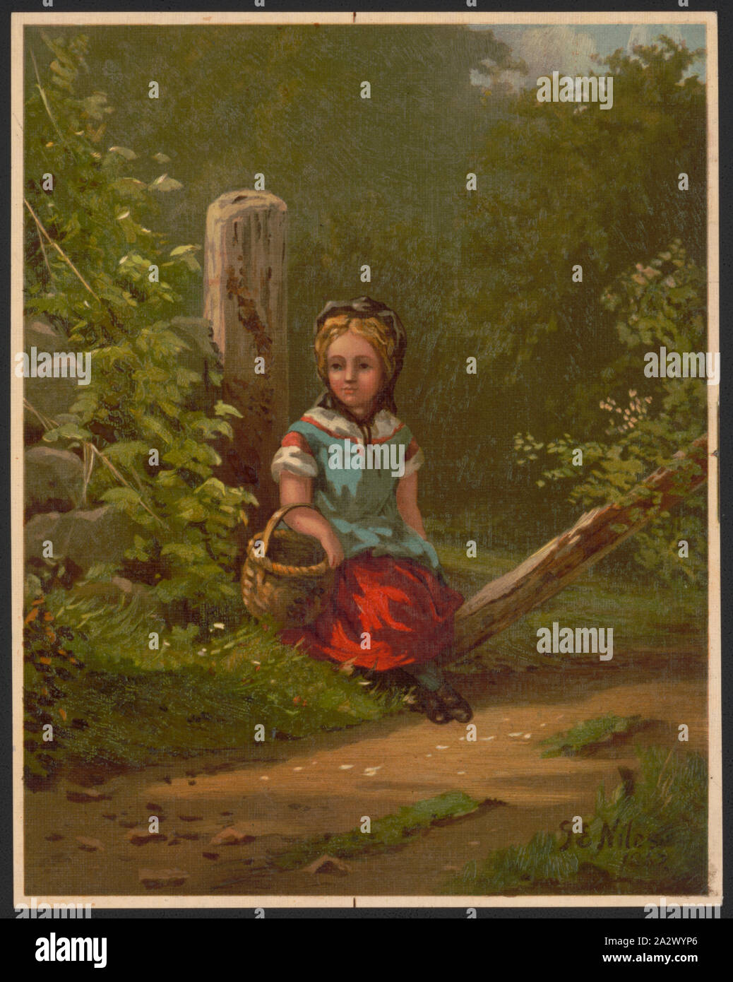 Reste sur le bord de la route / après Niles. Banque D'Images