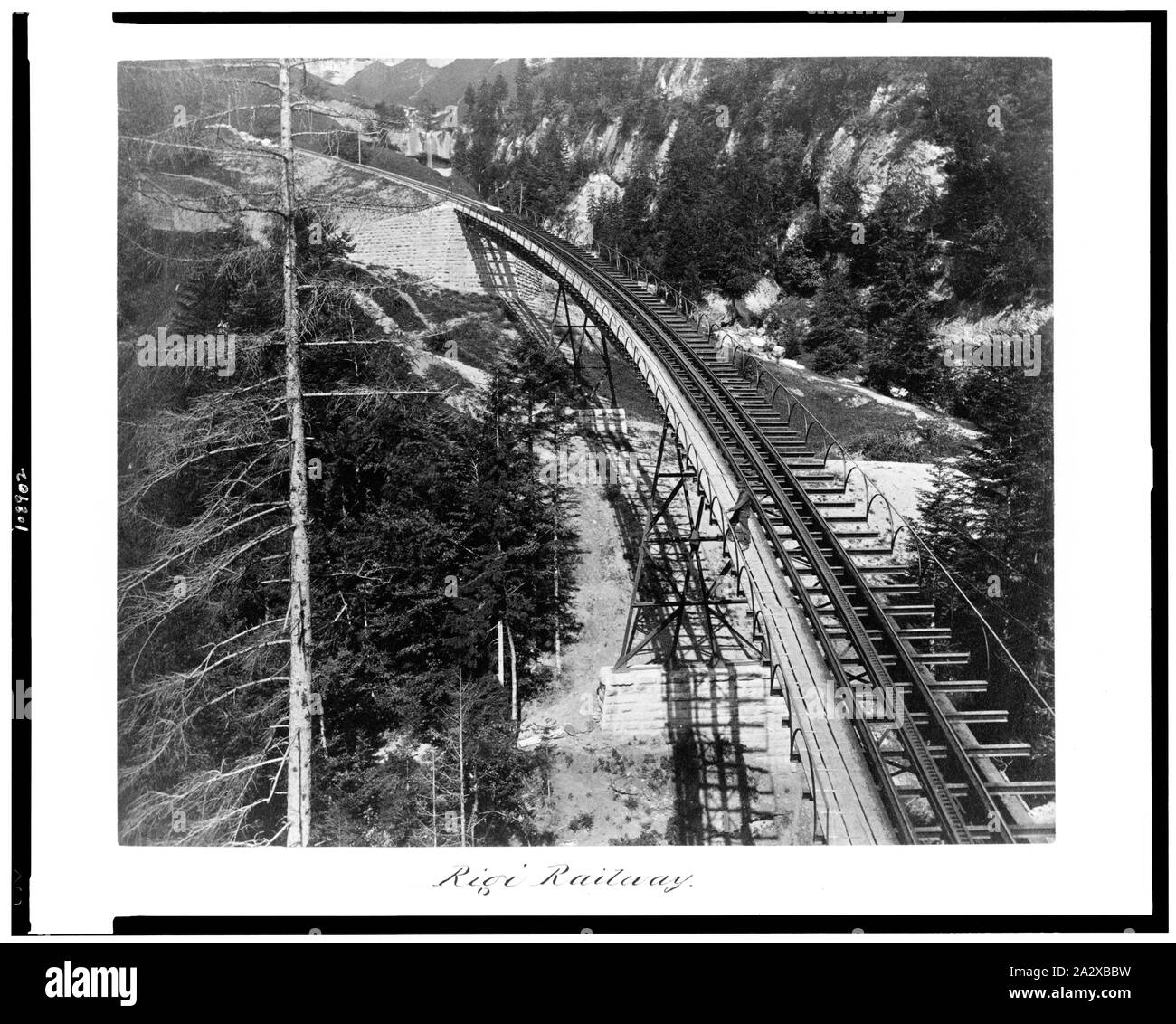 Chemin de fer Rigi Banque D'Images