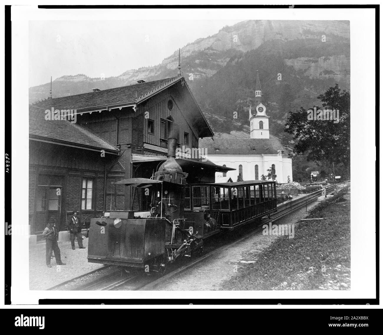 Chemin de fer Rigi Banque D'Images