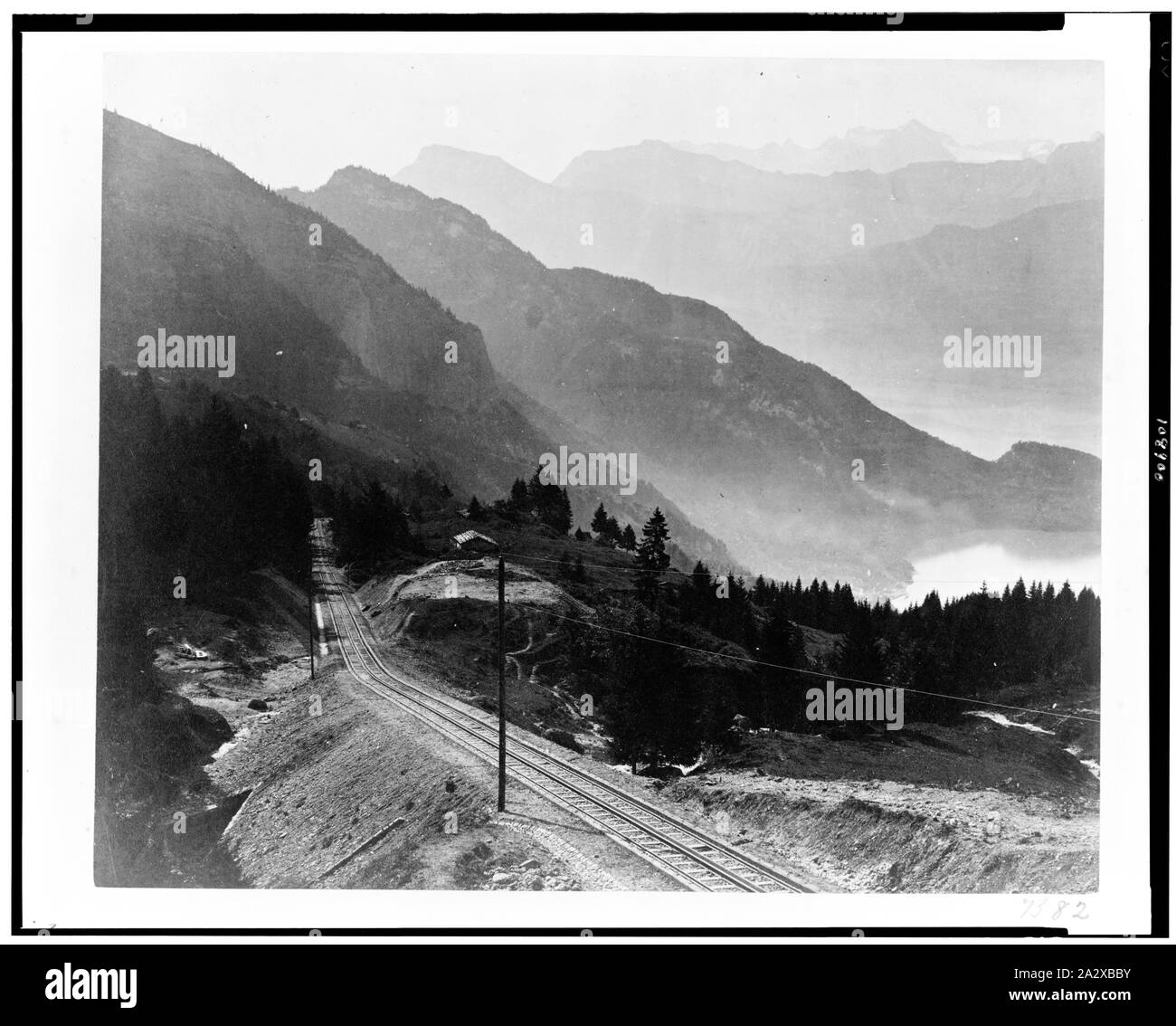 Chemin de fer Rigi Banque D'Images