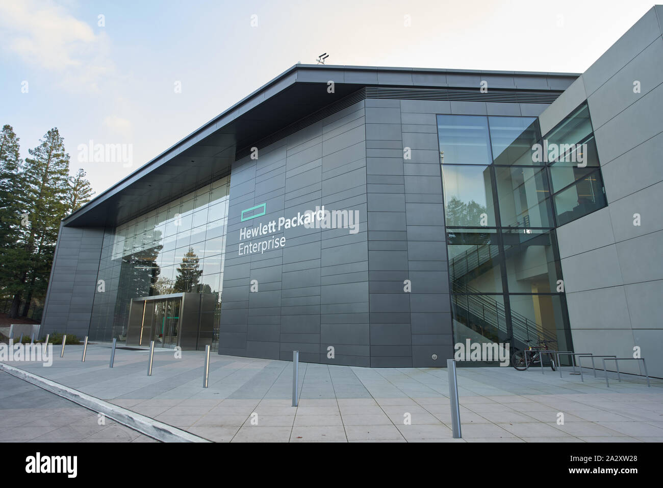 Palo Alto, Californie - Dec 10, 2018 : Hewlett Packard Enterprise. Banque D'Images