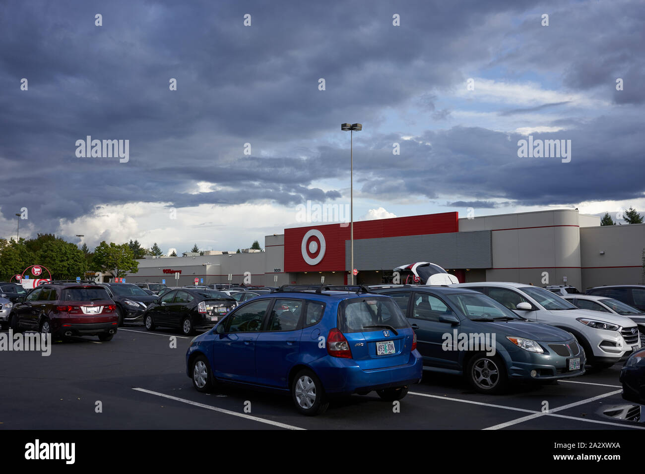 Un magasin Target à Tigard, dans la banlieue sud-ouest de la région métropolitaine de Portland, en Oregon, vu le mercredi 18 septembre 2019. Banque D'Images
