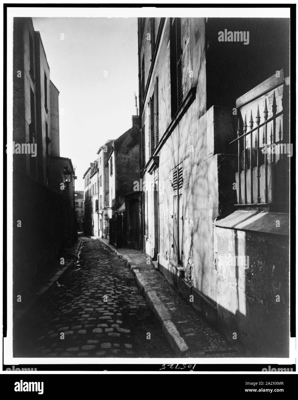 Rue Saint rustique, Mars 1922 Banque D'Images