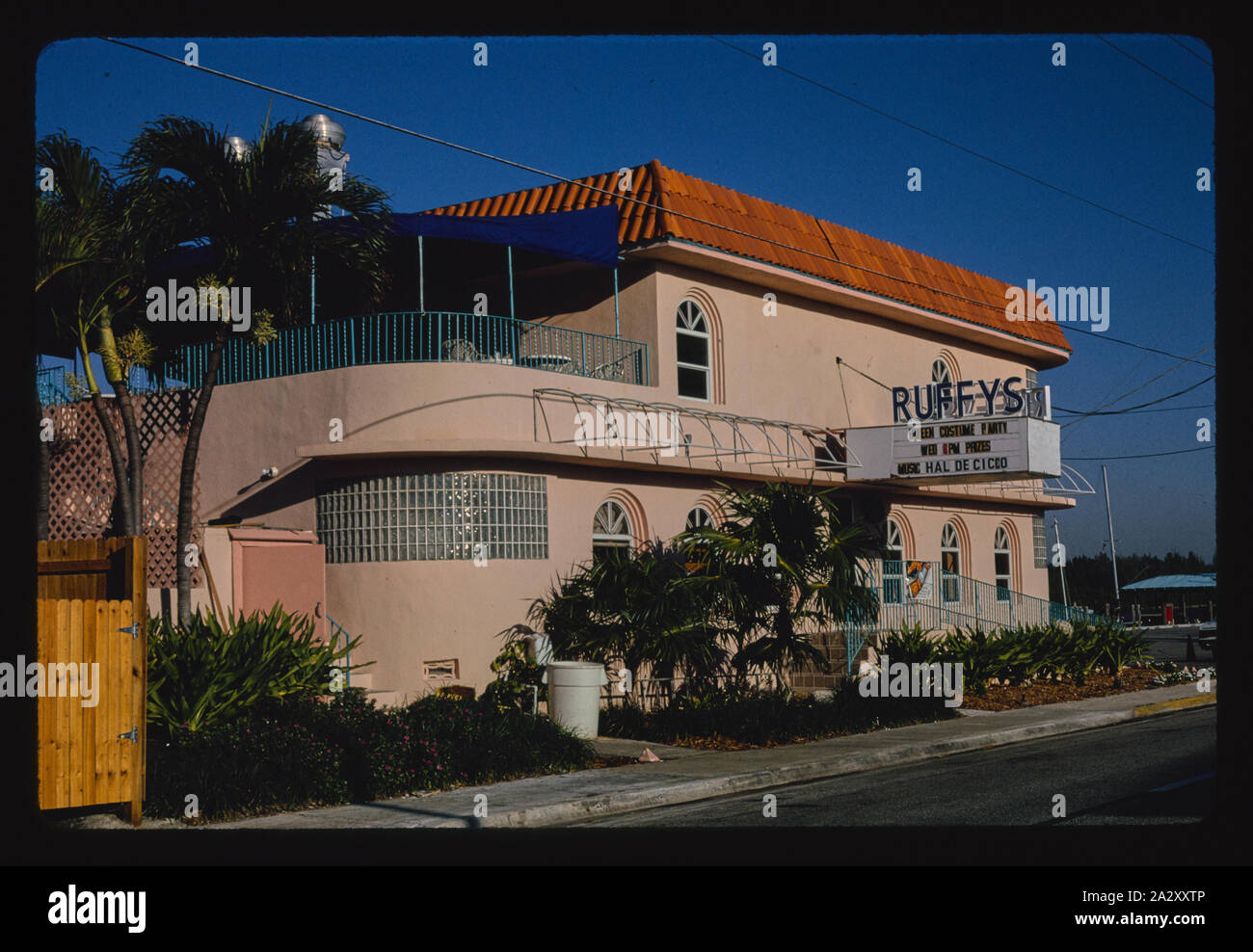 Ruffy's Restaurant, Hollywood Beach, Floride Banque D'Images