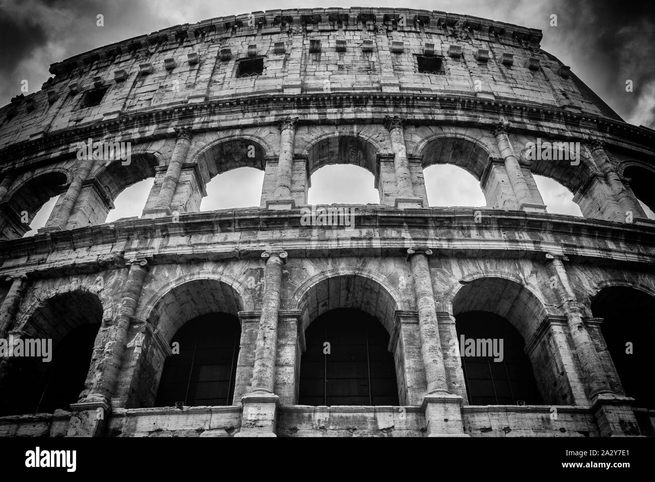 Coliseum, la grande beauté de Rome Banque D'Images