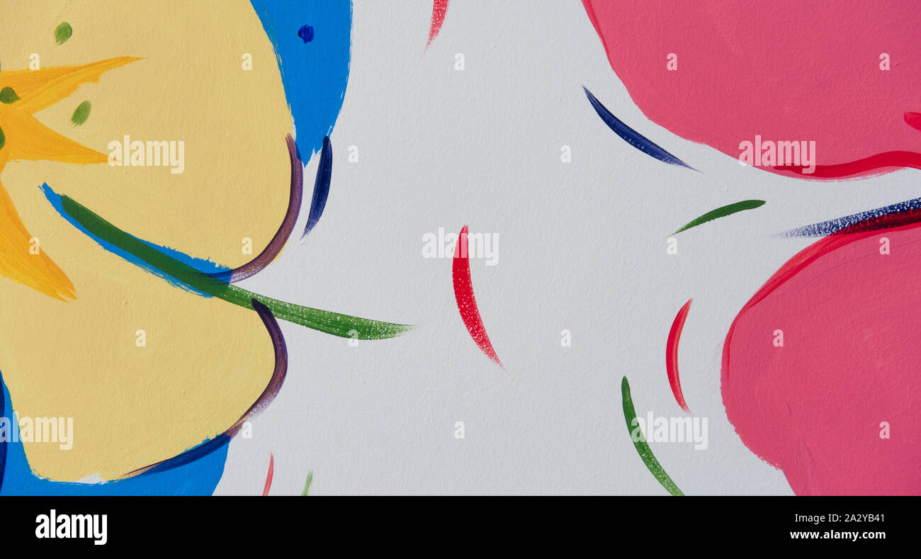 Abstract colorful background texture pattern forme courbe et ligne en place publique. Banque D'Images