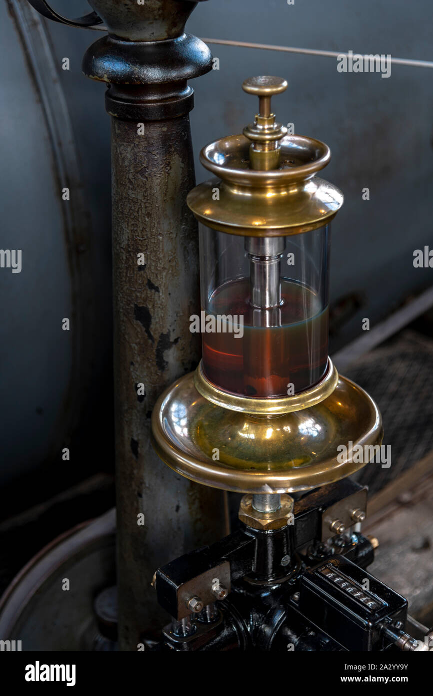 Art Nouveau / Déco massive salle des machines et à la mine de LWL Industrial Museum Zollern, Dortmund, Allemagne Banque D'Images