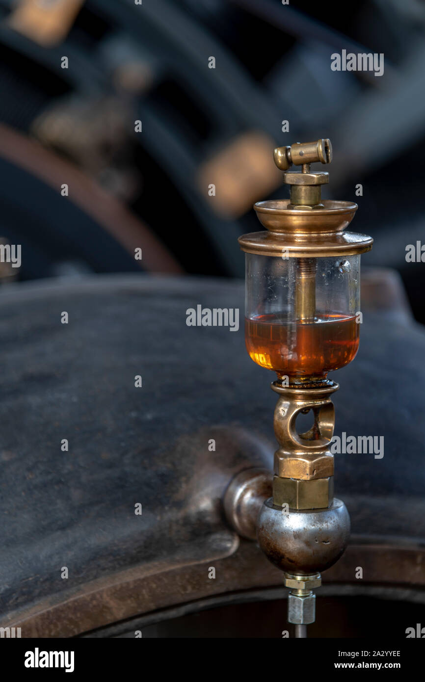 Art Nouveau / Déco massive salle des machines et à la mine de LWL Industrial Museum Zollern, Dortmund, Allemagne Banque D'Images