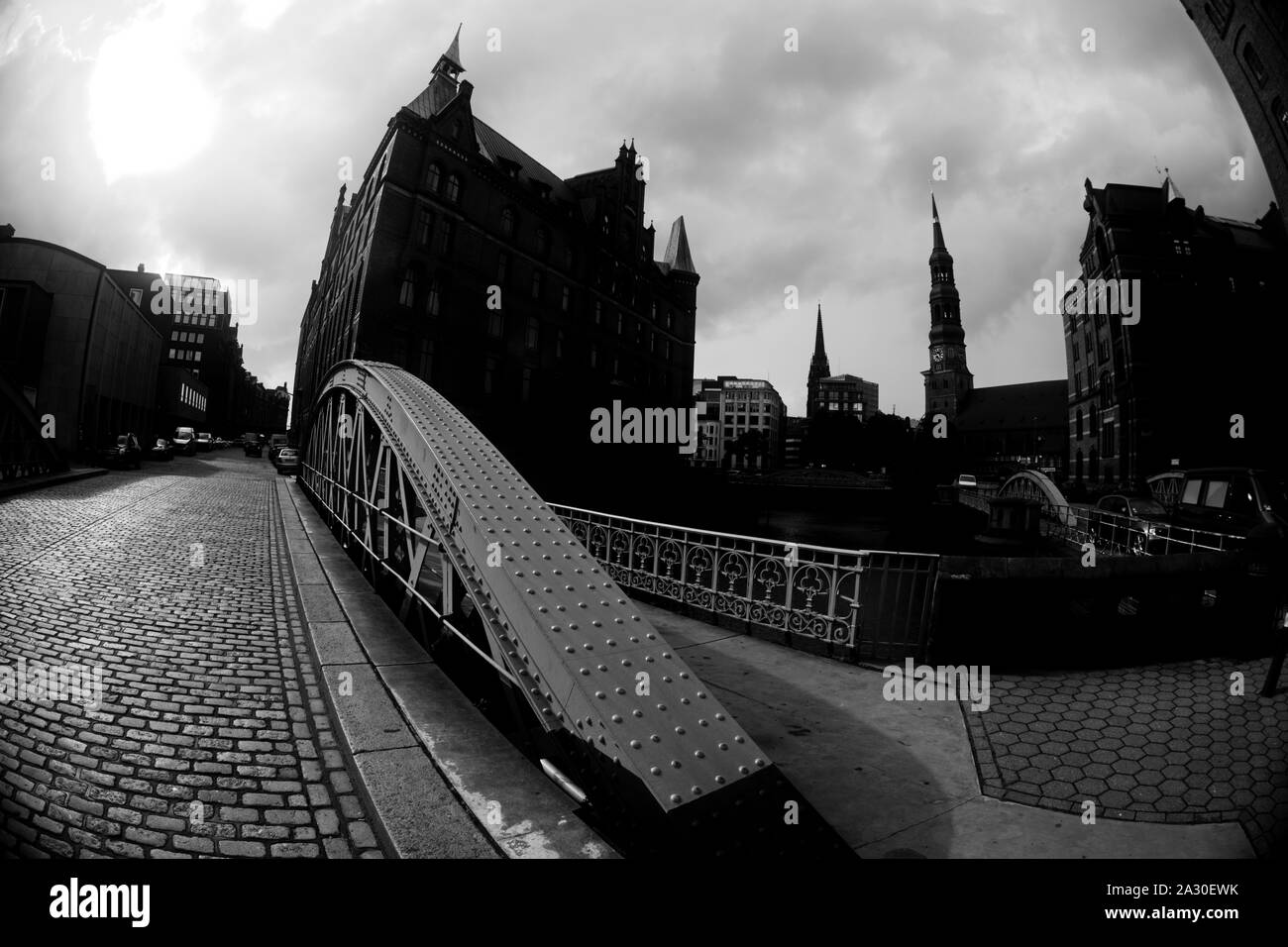 Hamburg Speicherstadt Banque D'Images