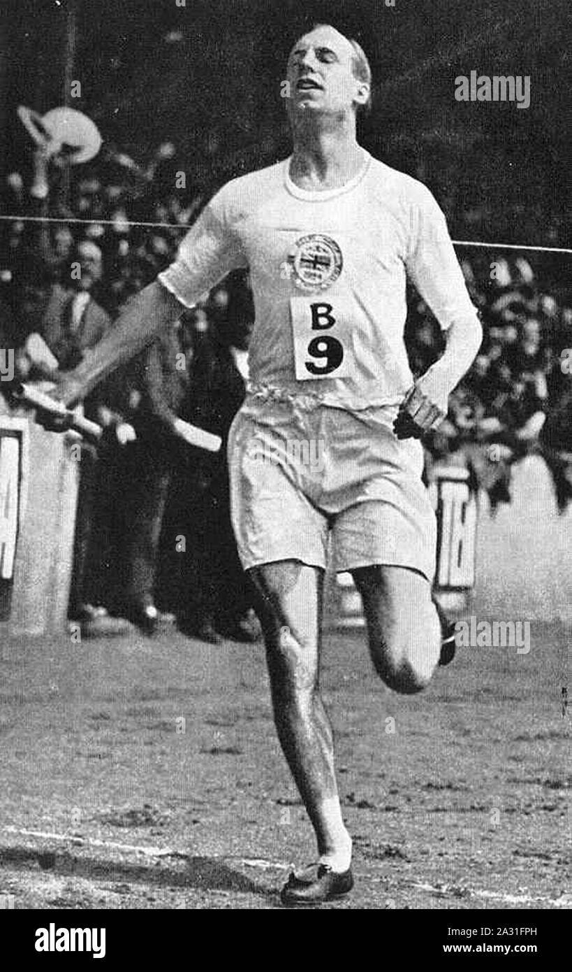 Eric Liddell. Banque D'Images