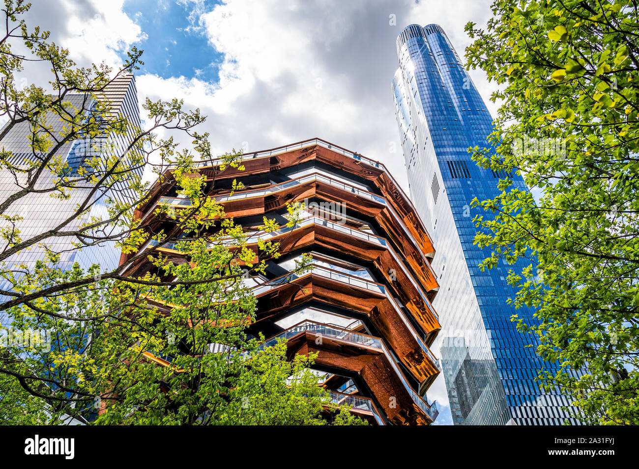 Le navire à Hudson Yards, Manhattan, New York City, USA. Banque D'Images