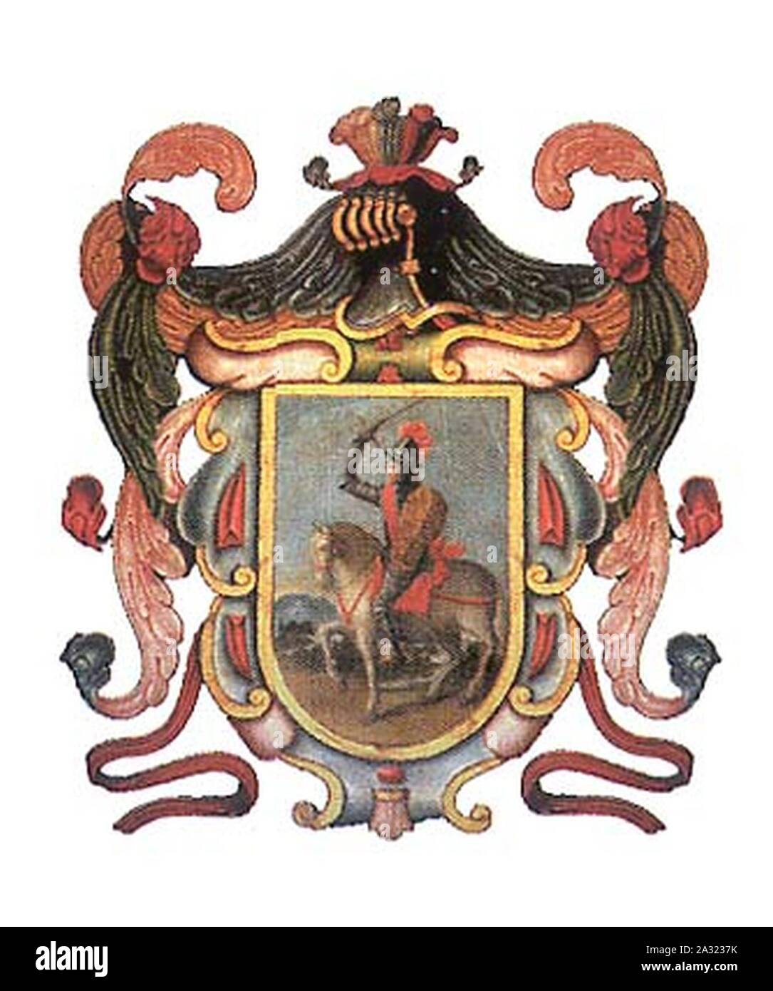 200 - Reino de Galicia - Royaume de Galice - Le blason des armoiries Photo  Stock - Alamy