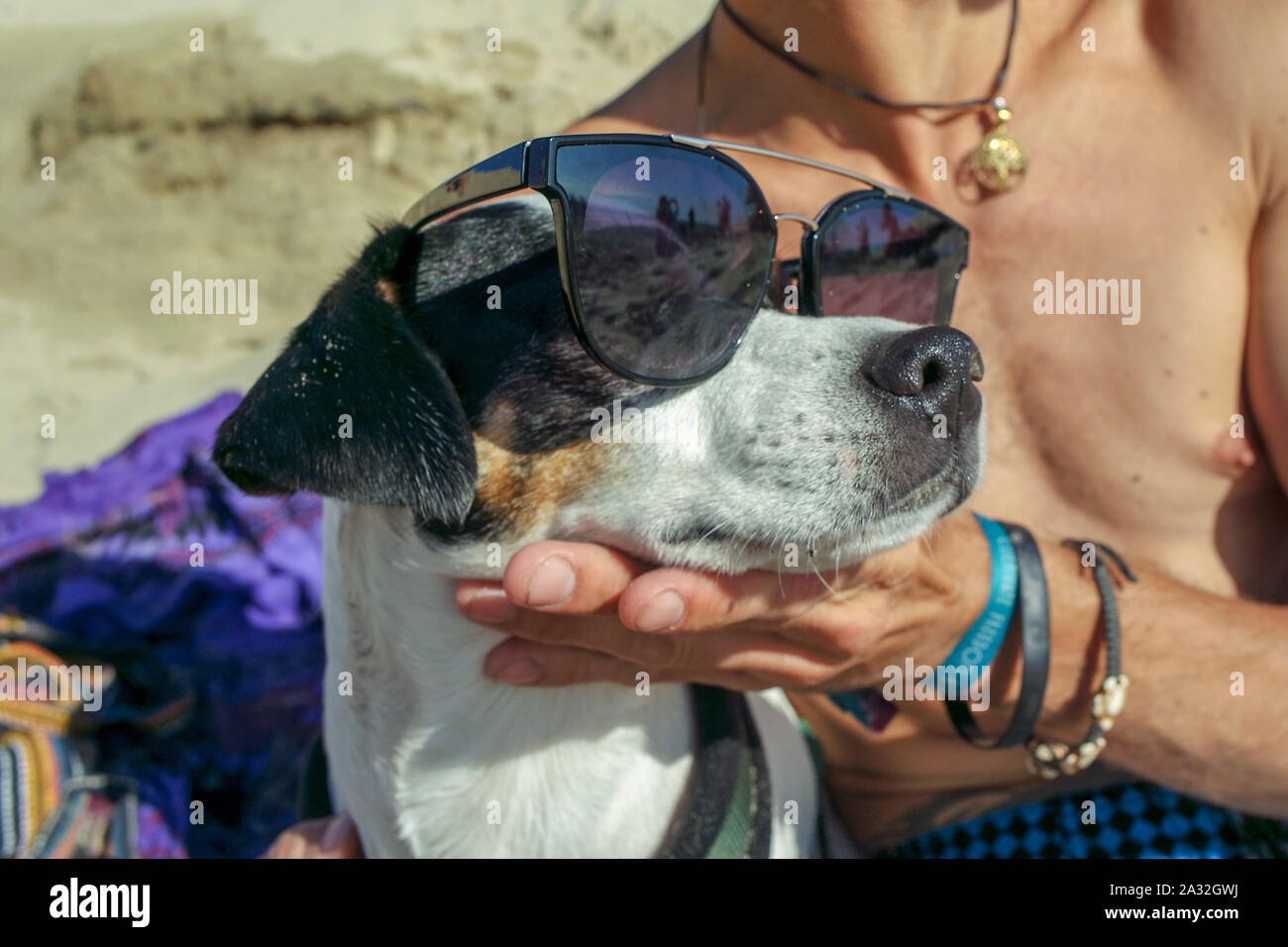 Travel France, Dune du Pilat Plage Banque D'Images