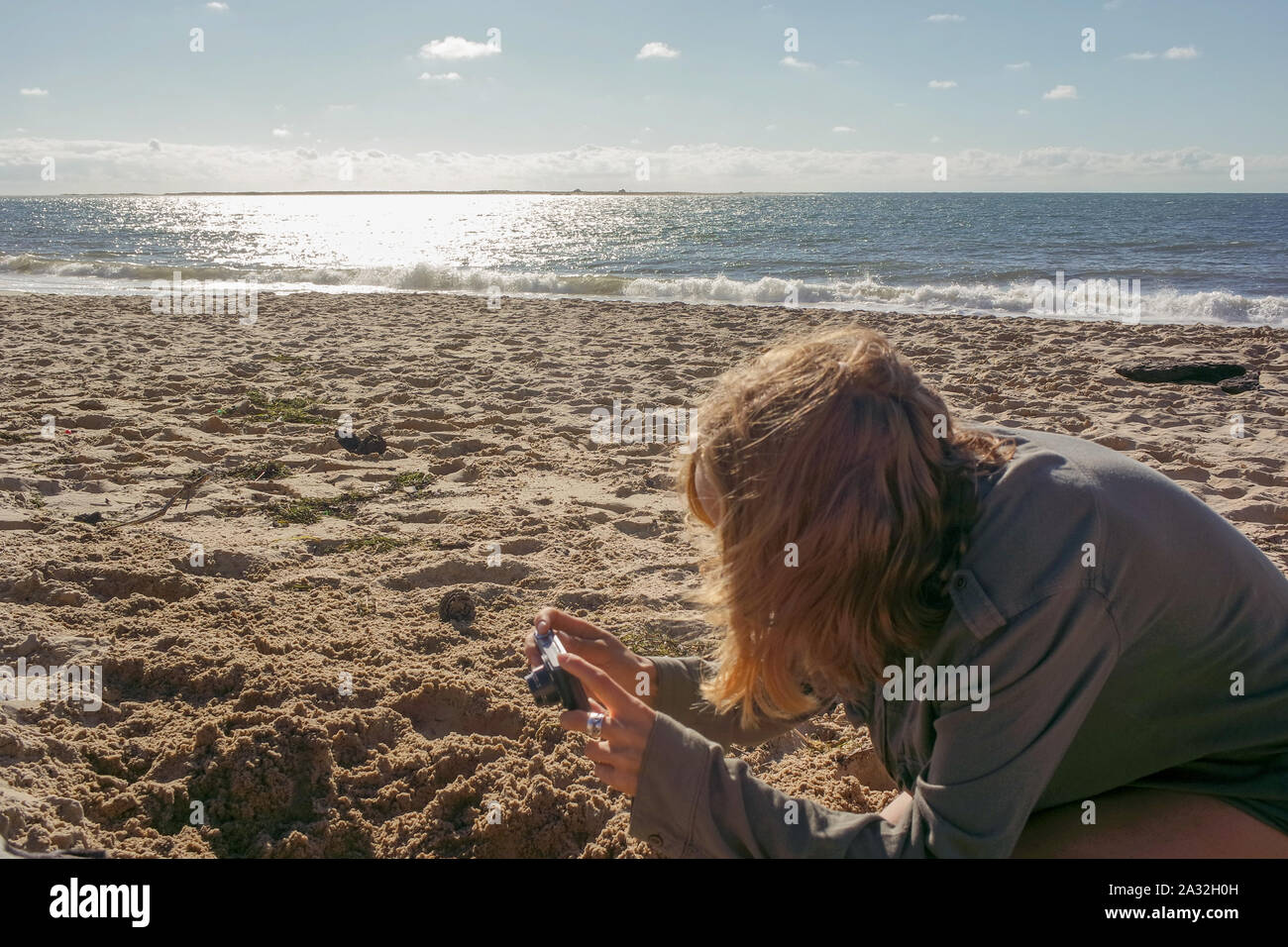 Travel France, Dune du Pilat Plage Banque D'Images
