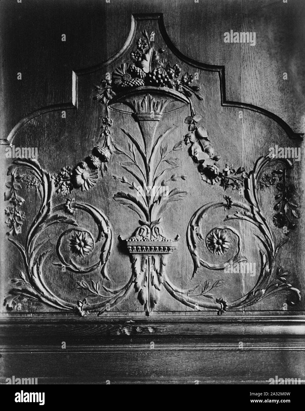 Eugène Atget, l'Hôtel de Lauzun, Quai d'Anjou, 1905. Banque D'Images