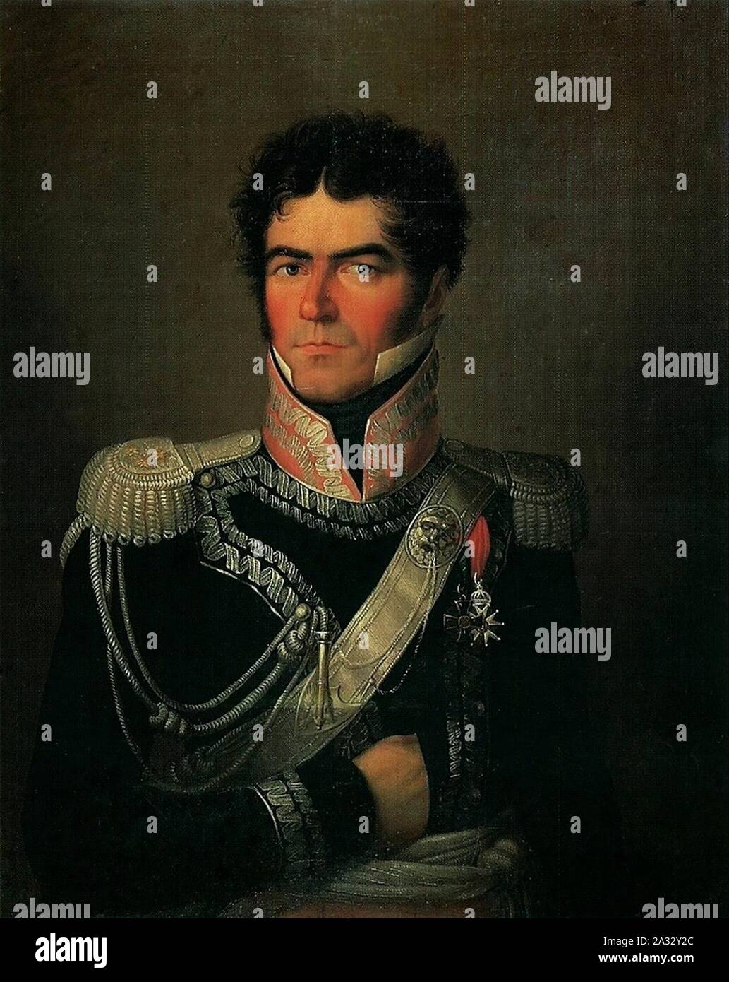 Eustachy Sanguszko 1814. Banque D'Images