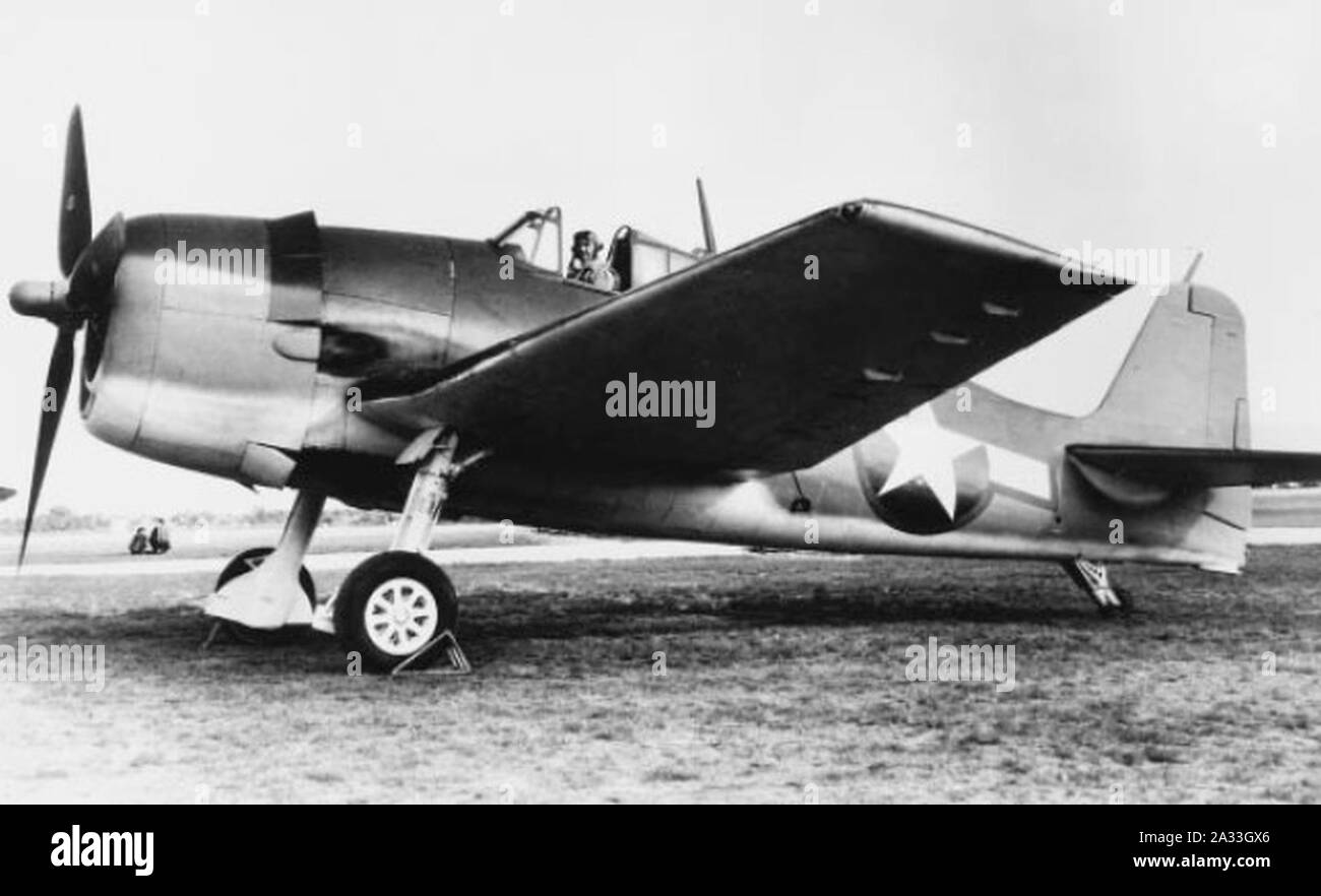 F6f3 hellcat grumman tricolore. Banque D'Images
