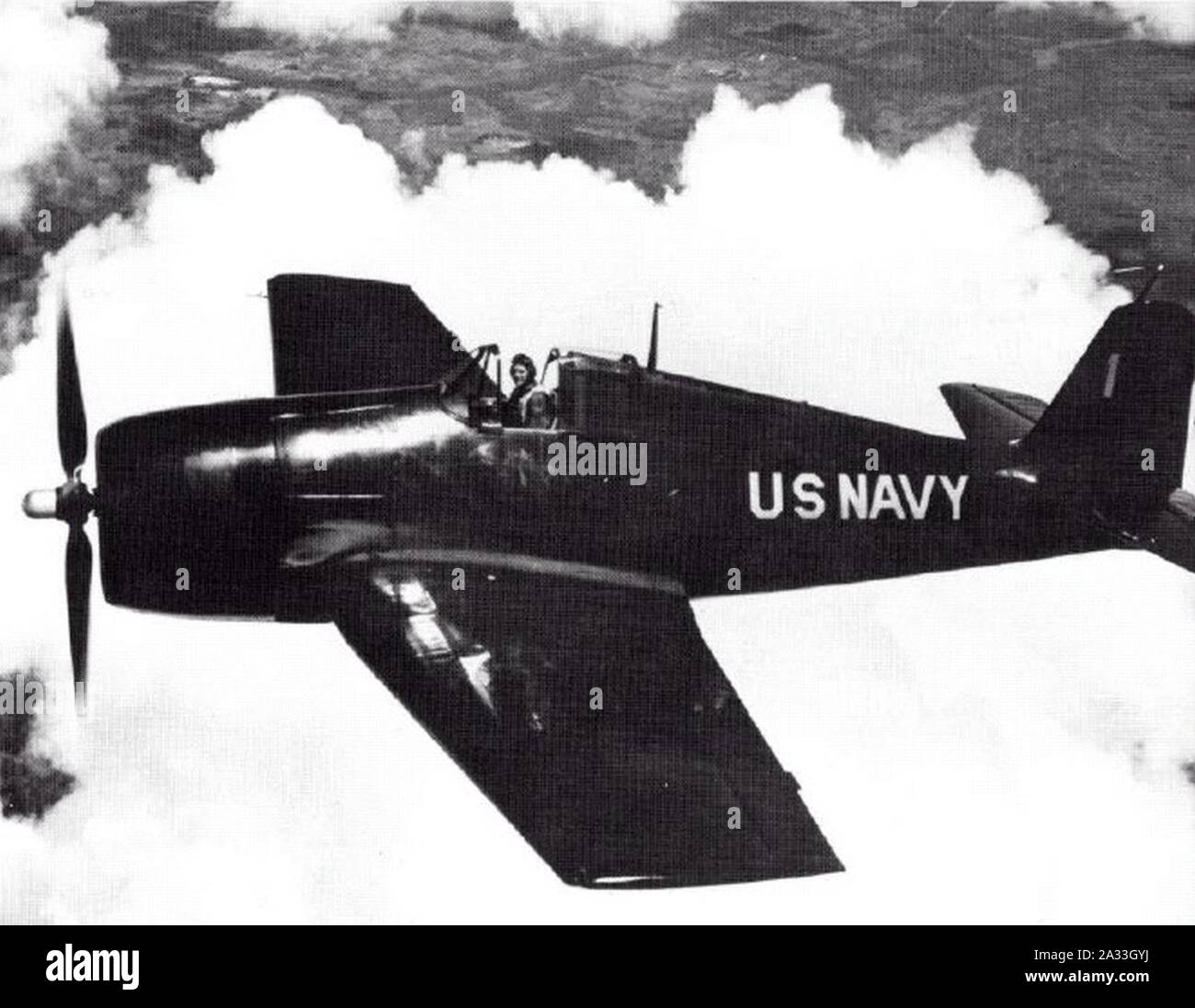 F6F-5 Blue Angels1 NAN8-55. Banque D'Images