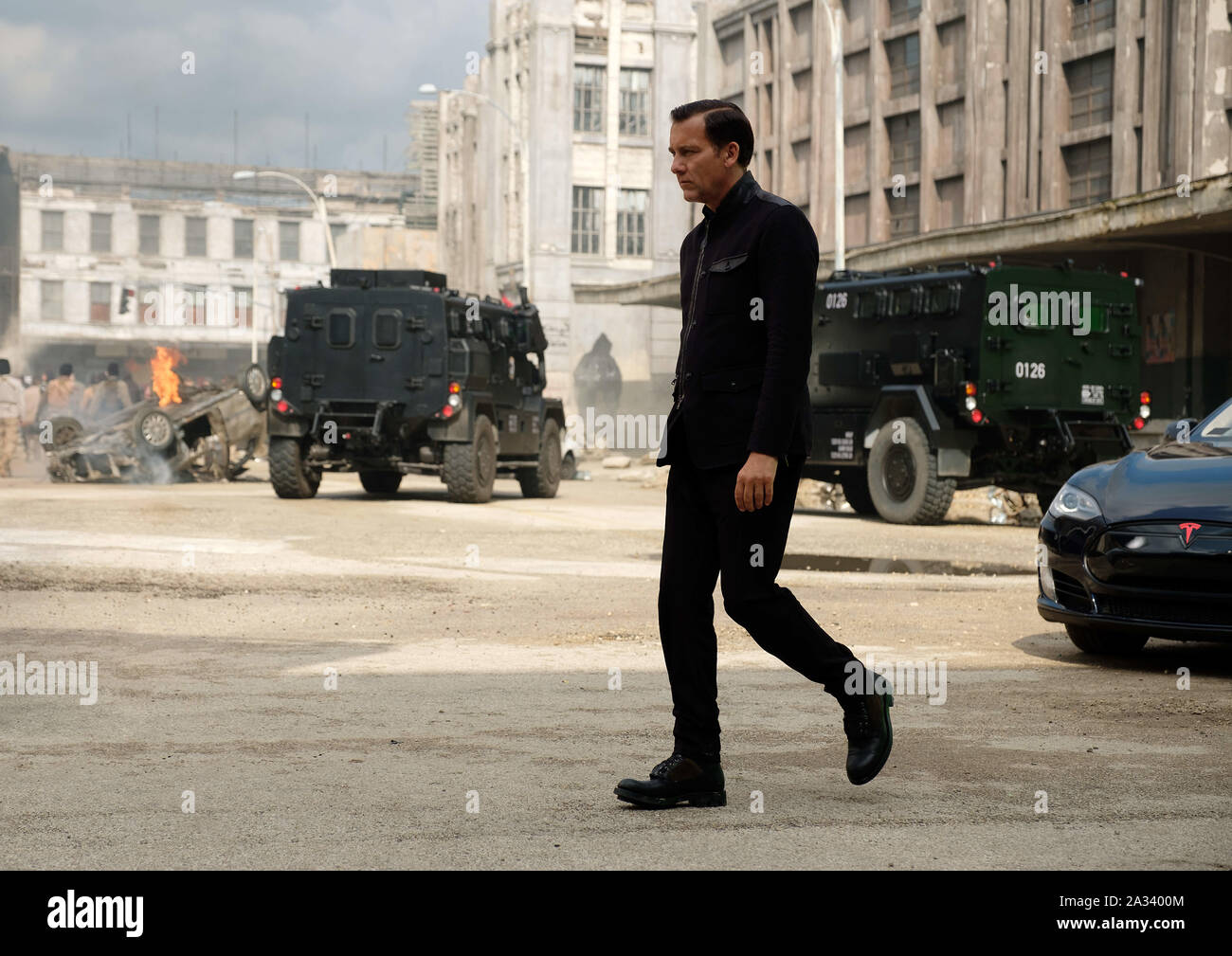 DATE DE SORTIE : Octobre 11, 2019 Title : Studio : Paramount Pictures Réalisateur : Ang Lee PLOT : une sur-le-hill hitman doit affronter un jeune clone de lui-même. Avec : CLIVE OWEN qu'Argile Ver. (Crédit Image : © Paramount Pictures/photos) Banque D'Images