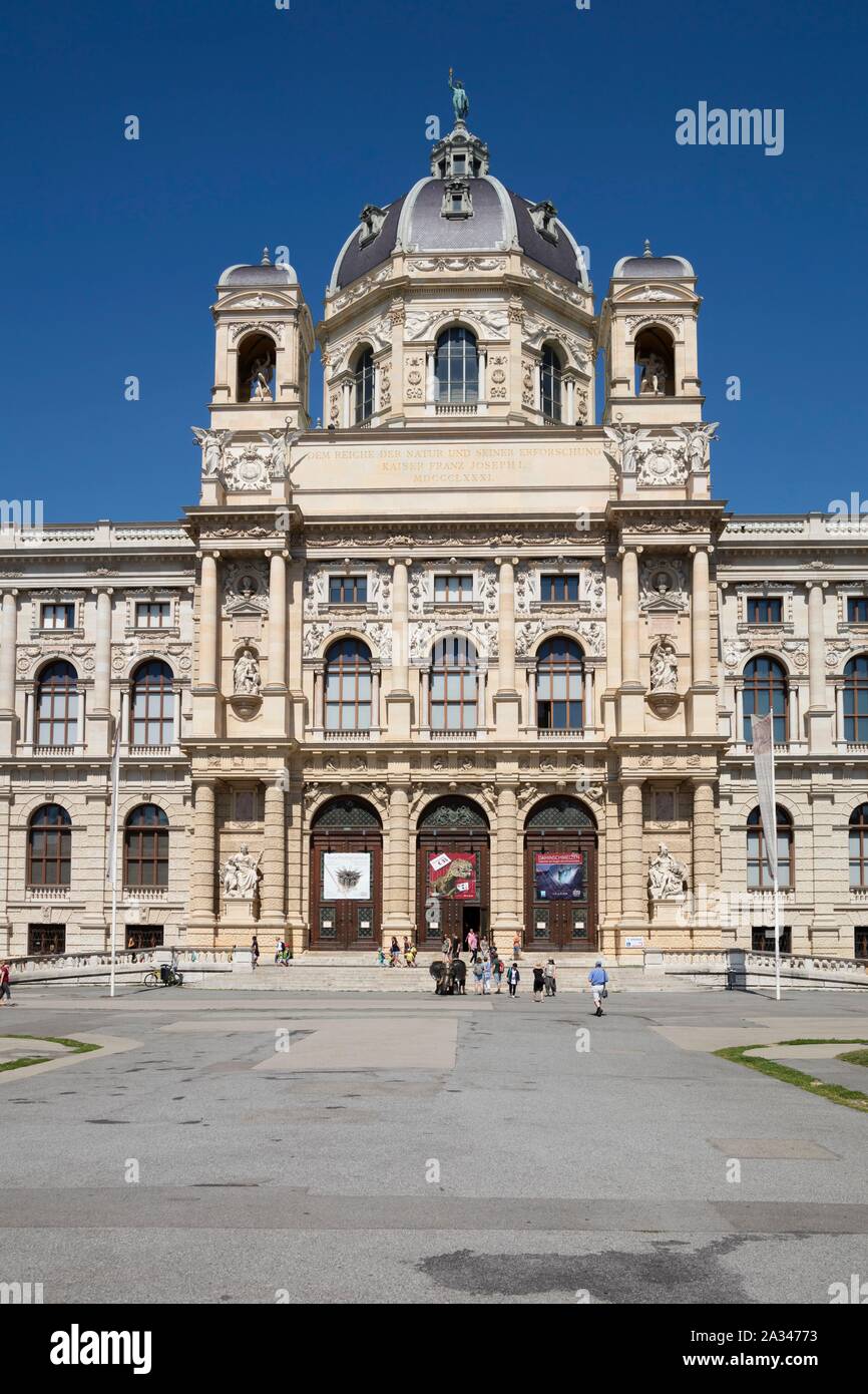 Natural History Museum, Vienne, Autriche Banque D'Images