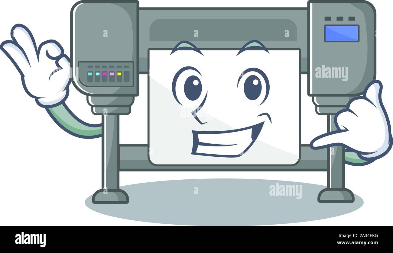 Jouet Appelez-moi sur la chaise mascotte traceurs Illustration de Vecteur