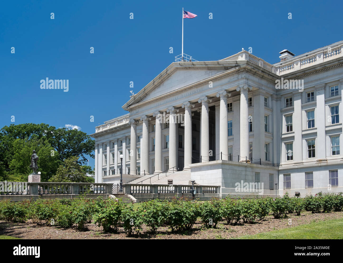Le Trésor des États-Unis, Washington DC, USA Banque D'Images