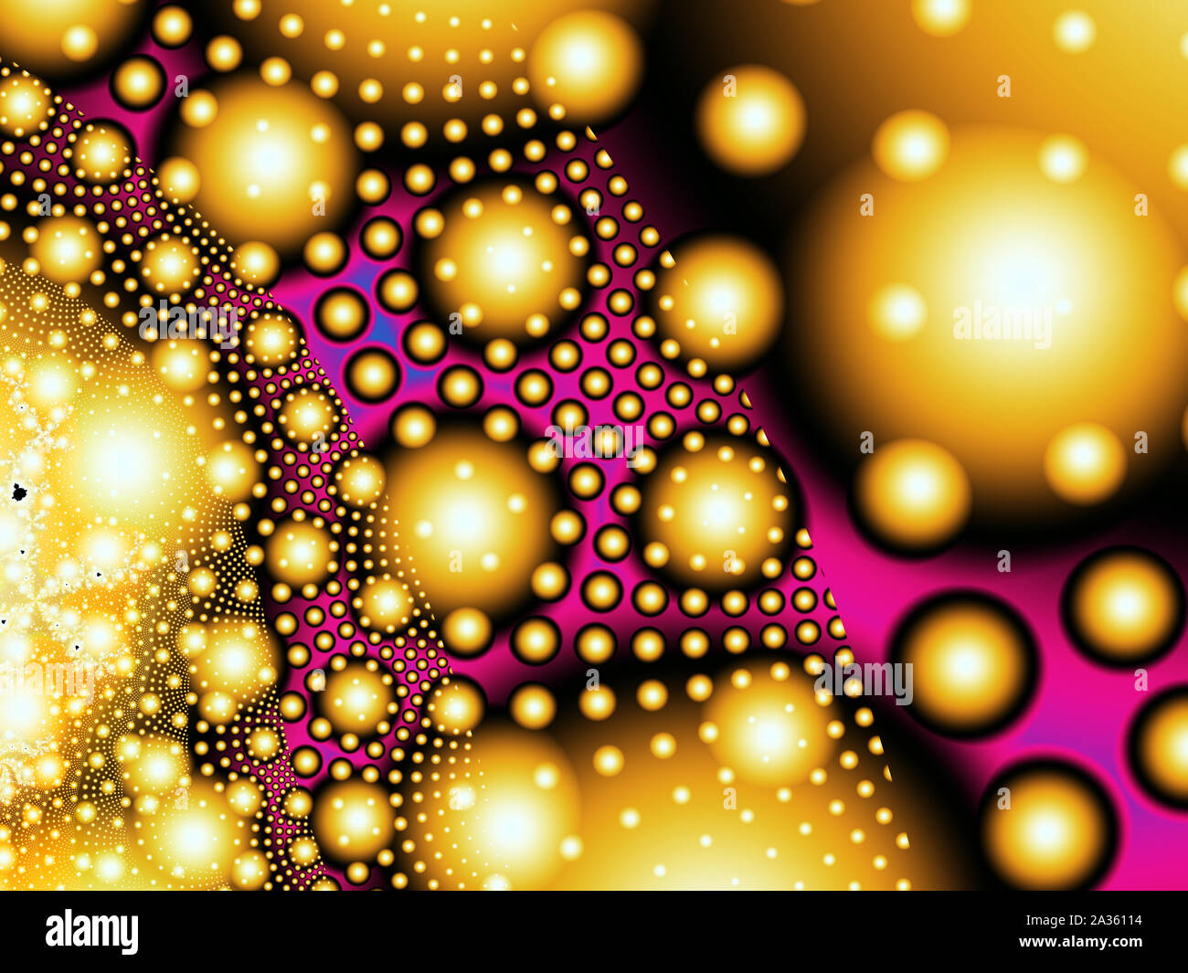 Abstract fractal multicolores - stock photo Banque D'Images