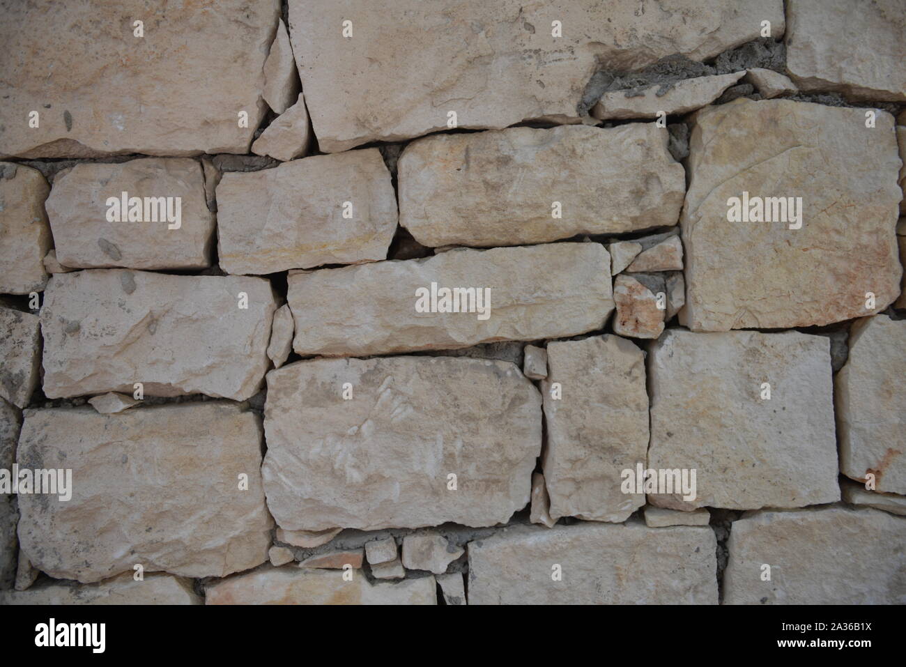 La texture d'un mur de briques. Ancienne en pierre et brique wall background Banque D'Images