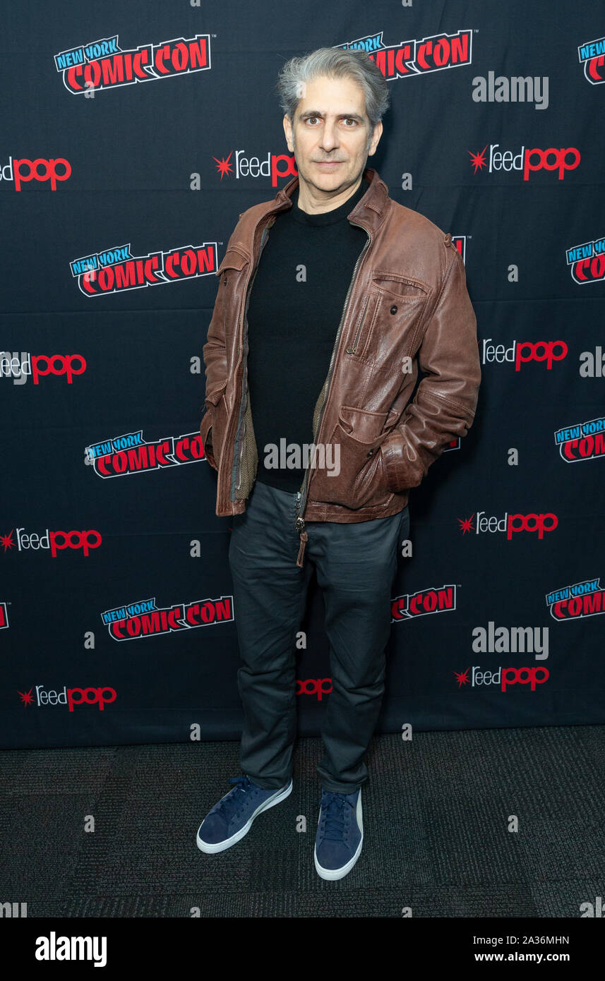 New York, NY - 5 octobre, 2019 : Michael Imperioli assiste à presser de Lincoln Rhyme de Universal Television au cours de New York Comic Con à Jacob Javits Center Banque D'Images