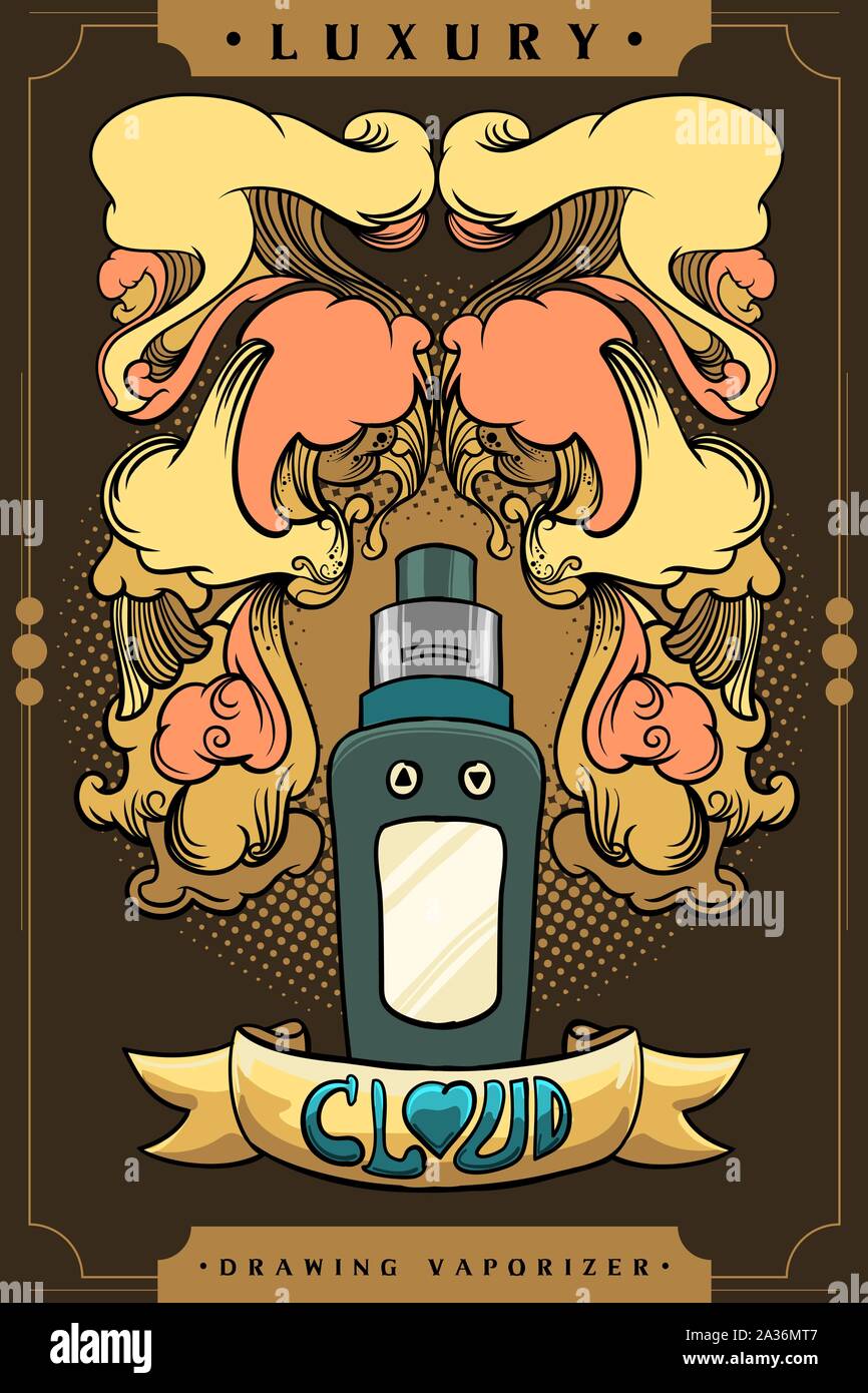 Vapoteuse dessin Banque de photographies et d'images  haute rsolution -  Alamy