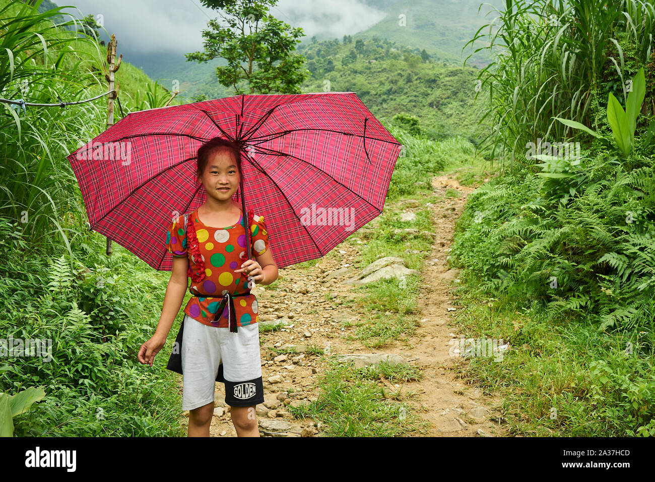 Enfant vietnamien Banque D'Images