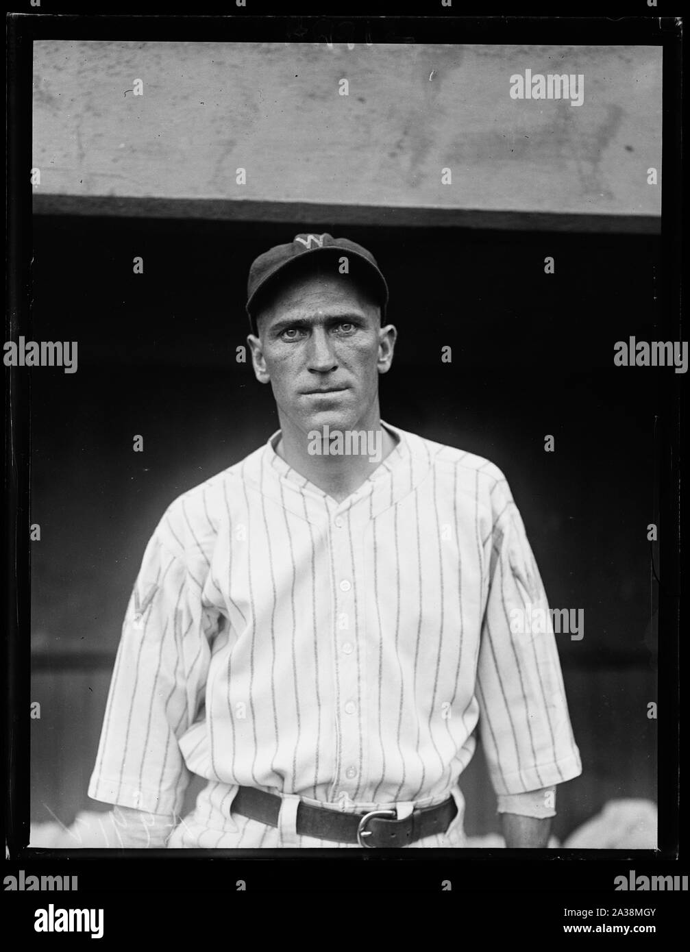 Russell, lanceur, dans l'équipe de baseball Banque D'Images